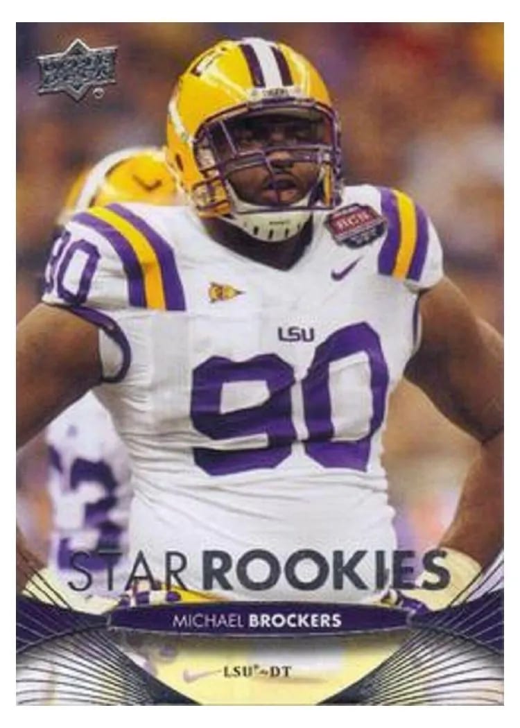 2012 Upper Deck Michael Brockers #54 card