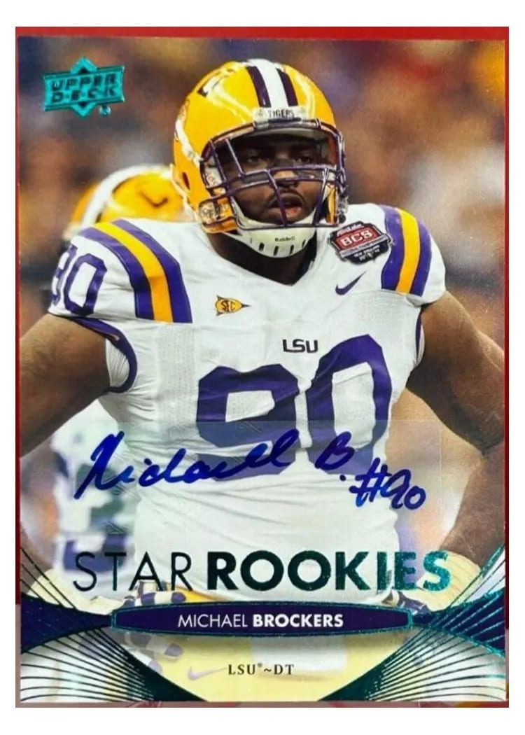2012 Upper Deck Michael Brockers #54 card