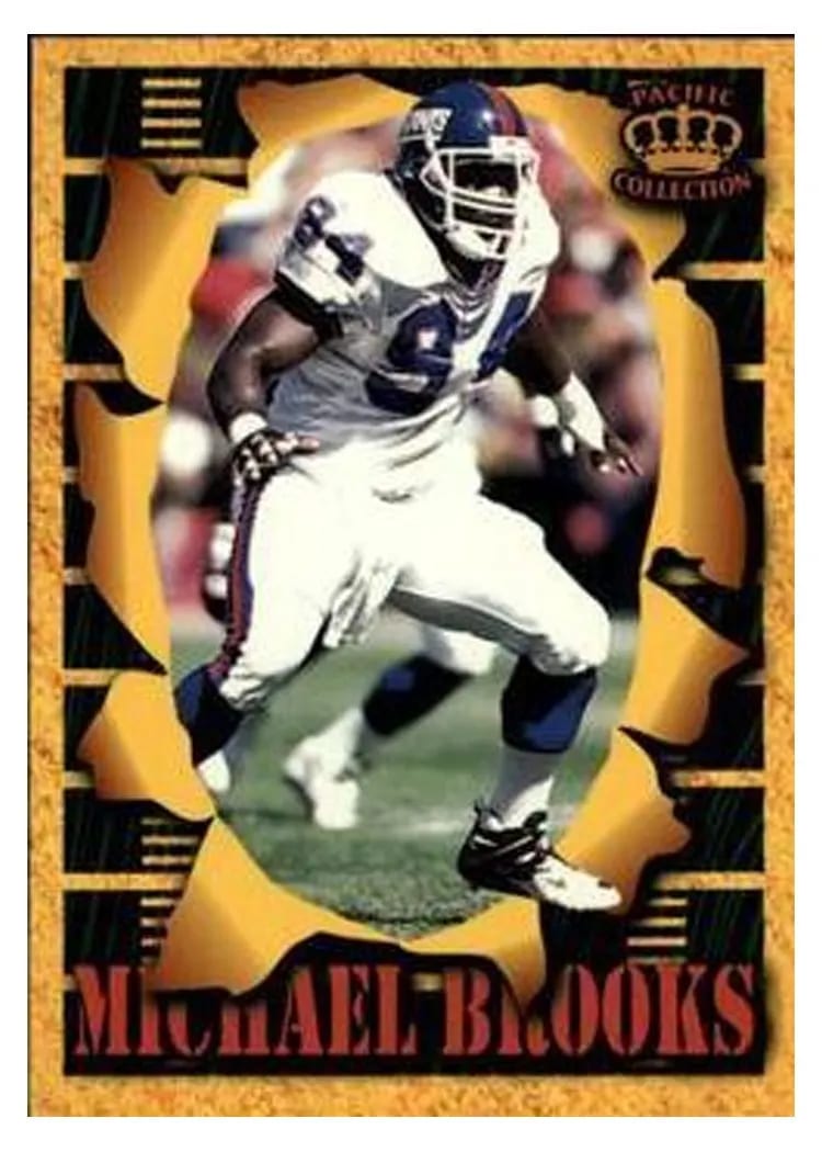 1996 Pacific Invincible Smash Mouth Michael Brooks #SM113 card