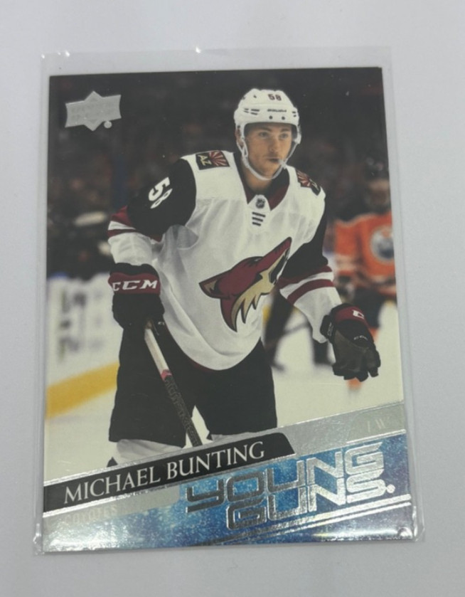 2020 Upper Deck Michael Bunting #727 card