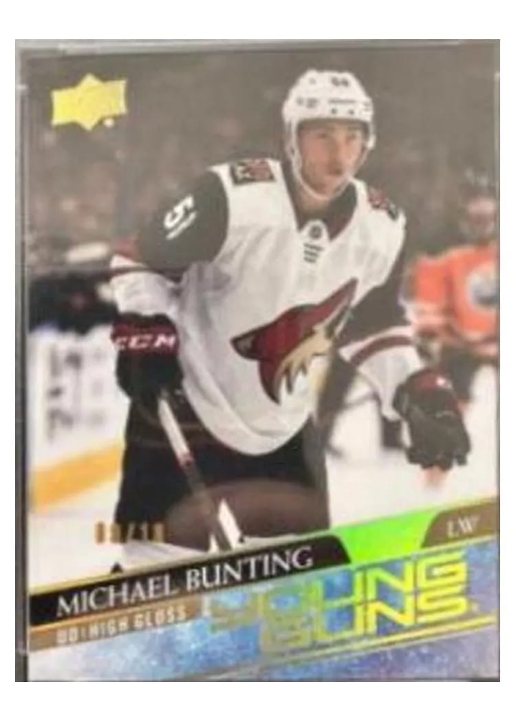 2020 Upper Deck Michael Bunting #727 card