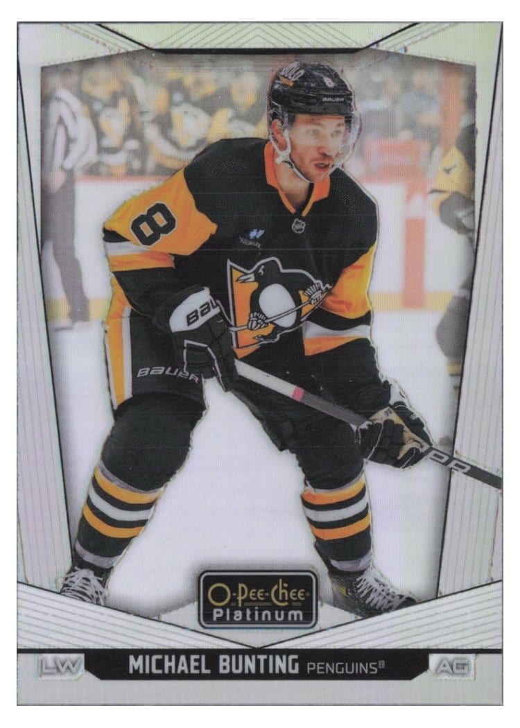 2024-25 O-Pee-Chee Platinum Base Set Michael Bunting #32 card