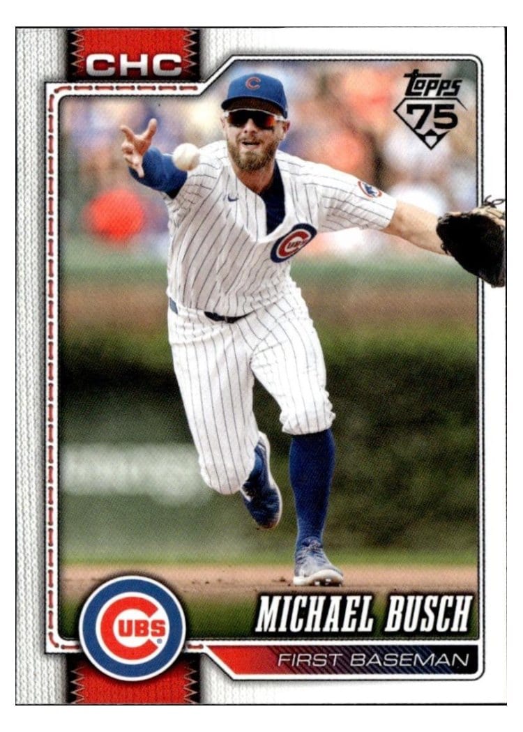 2026 Topps Base Set Michael Busch #348 card