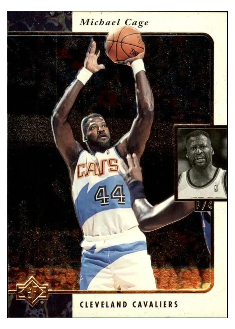 1995 SP Michael Cage #25 card