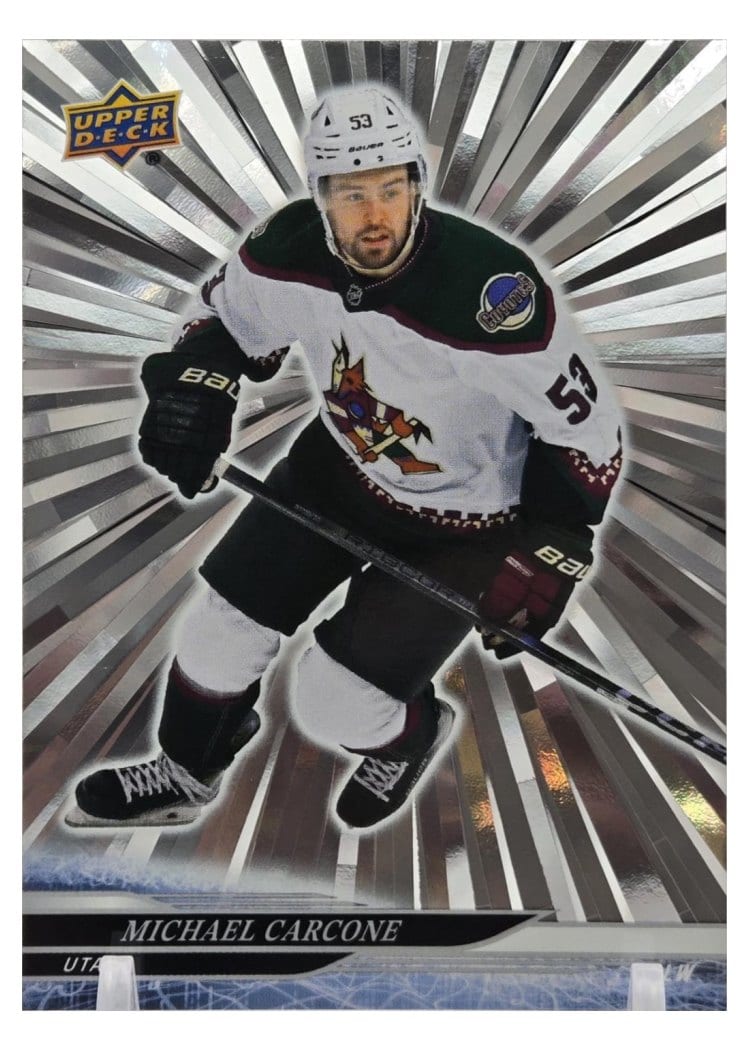 2024-25 Upper Deck Base Set Michael Carcone #420 card