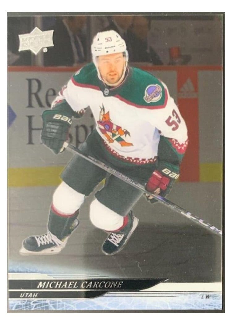 2024-25 Upper Deck Base Set Michael Carcone #420 card