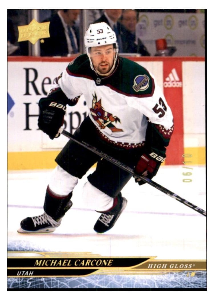 2024-25 Upper Deck Base Set Michael Carcone #420 card