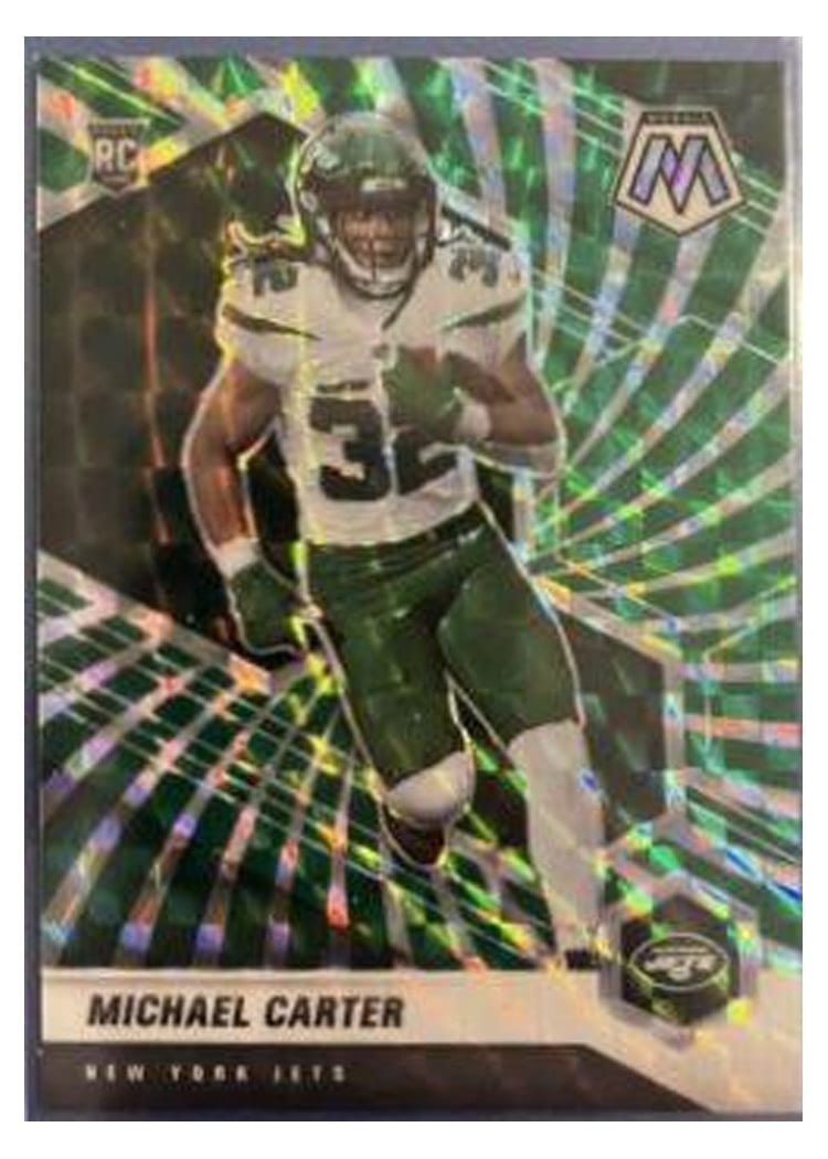 2021 Panini Mosaic Base Set Michael Carter #335 card