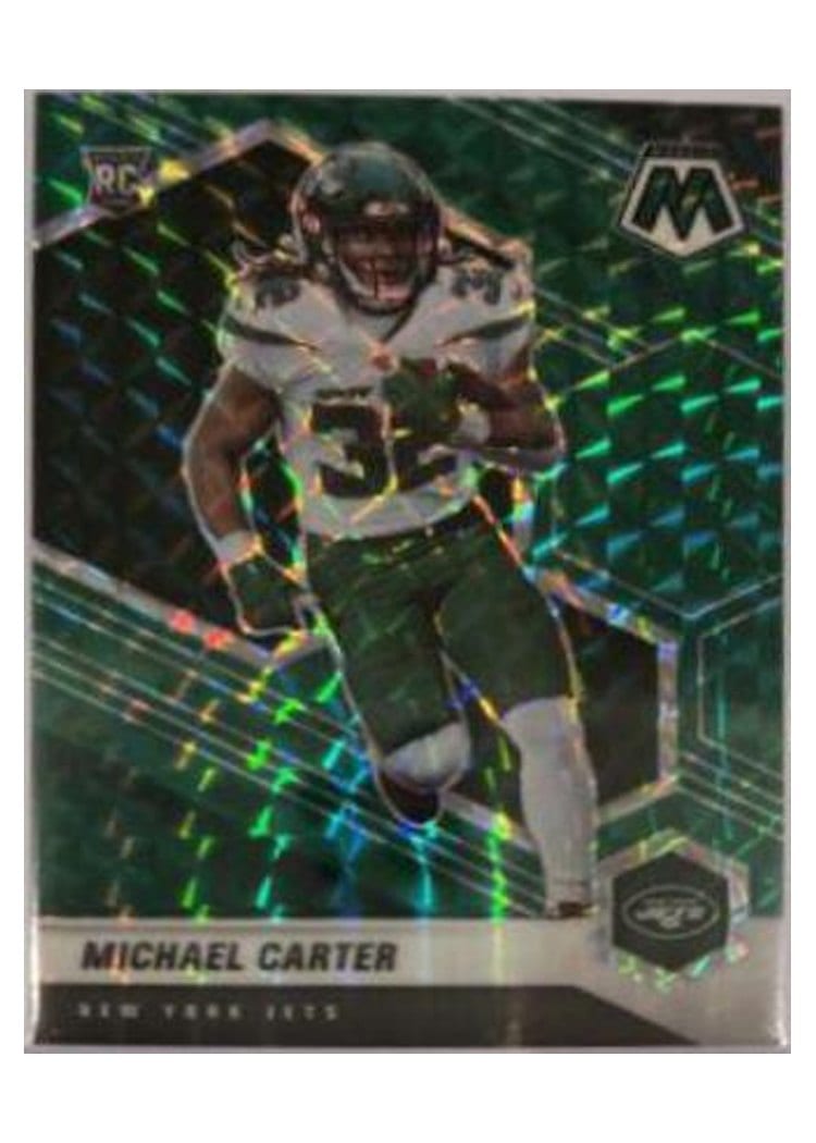 2021 Panini Mosaic Base Set Michael Carter #335 card