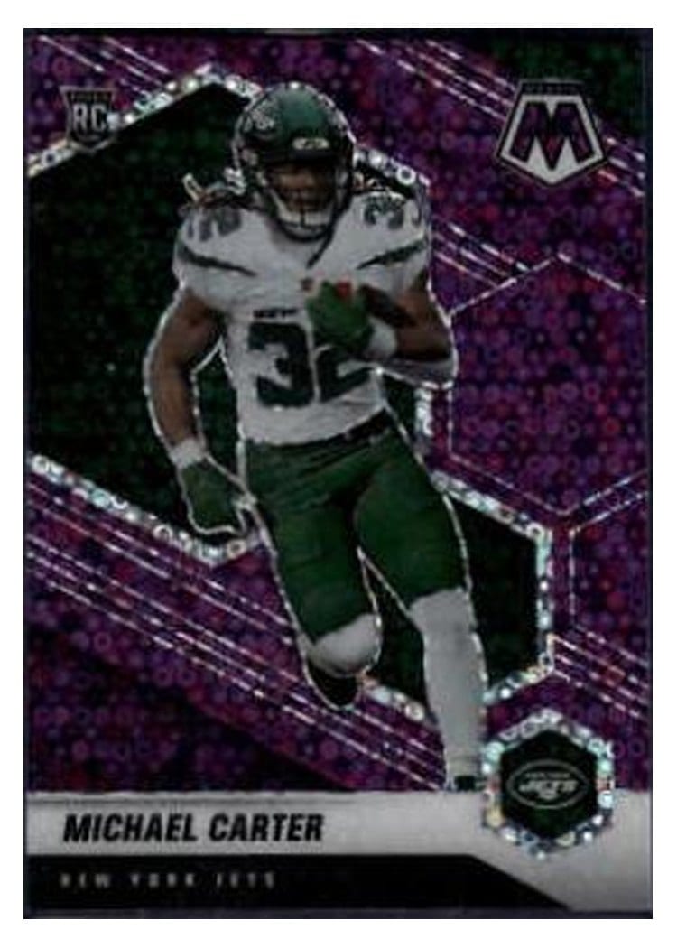 2021 Panini Mosaic Base Set Michael Carter #335 card