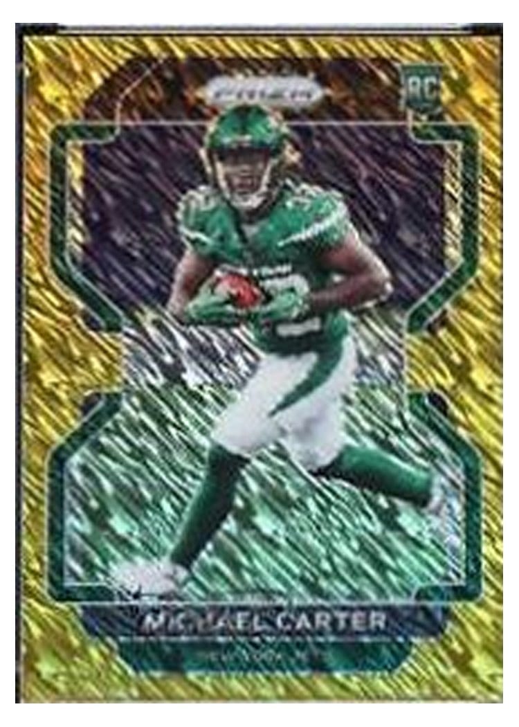 2021 Panini Prizm Base Set Michael Carter #365 card