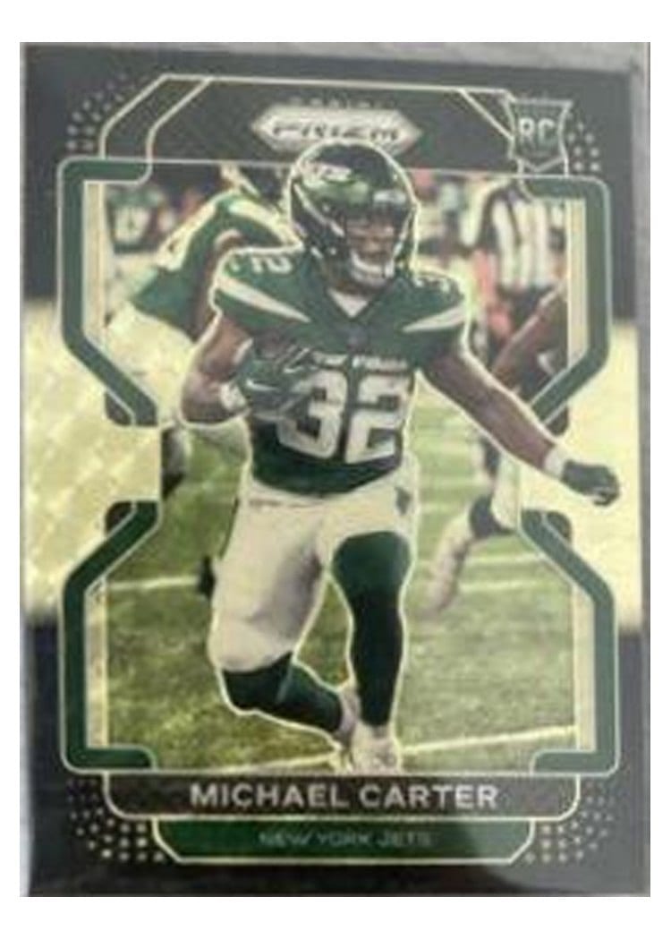 2021 Panini Prizm Base Set Michael Carter #365 card