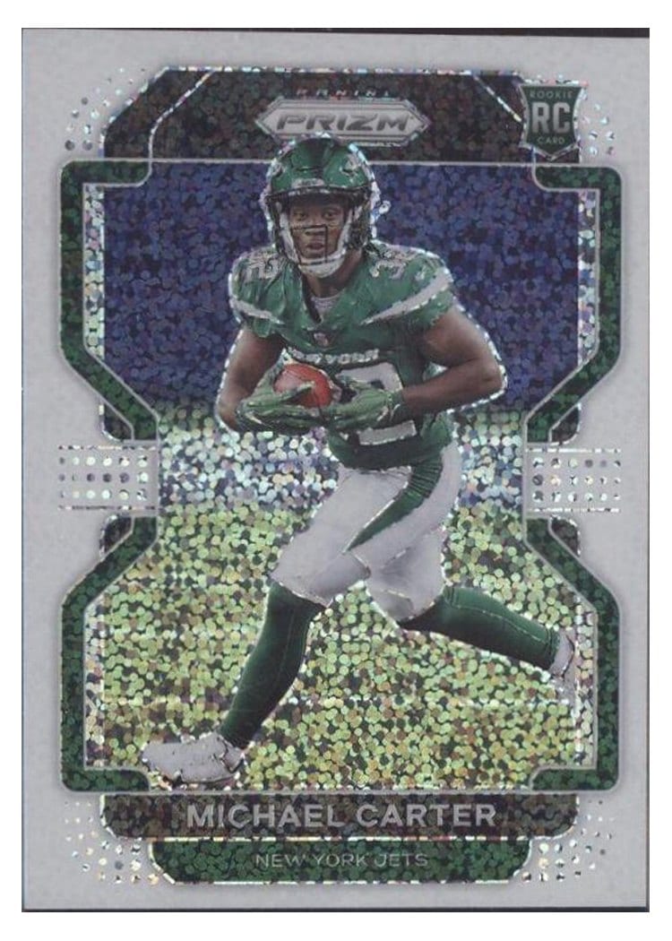 2021 Panini Prizm Base Set Michael Carter #365 card