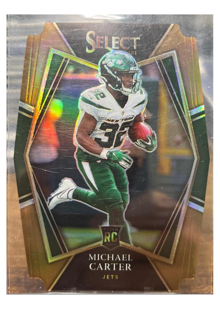 2021 Panini Select Base Set Michael Carter #171 card