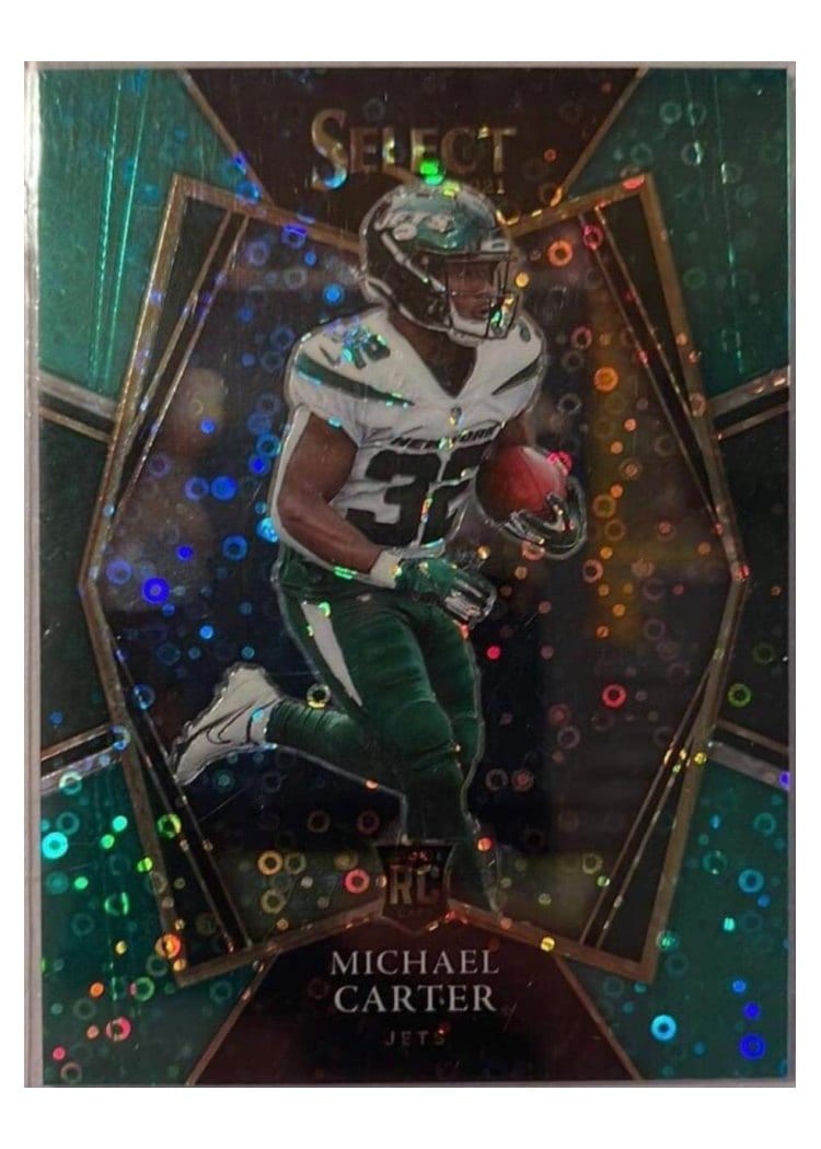 2021 Panini Select Base Set Michael Carter #171 card