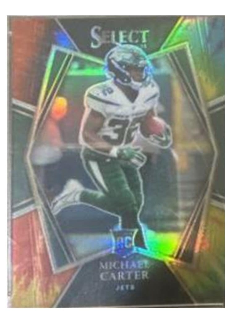 2021 Panini Select Base Set Michael Carter #171 card