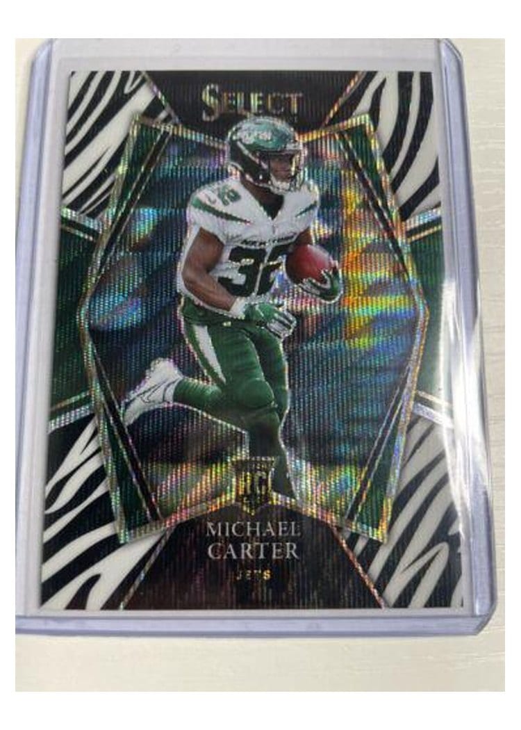 2021 Panini Select Base Set Michael Carter #171 card