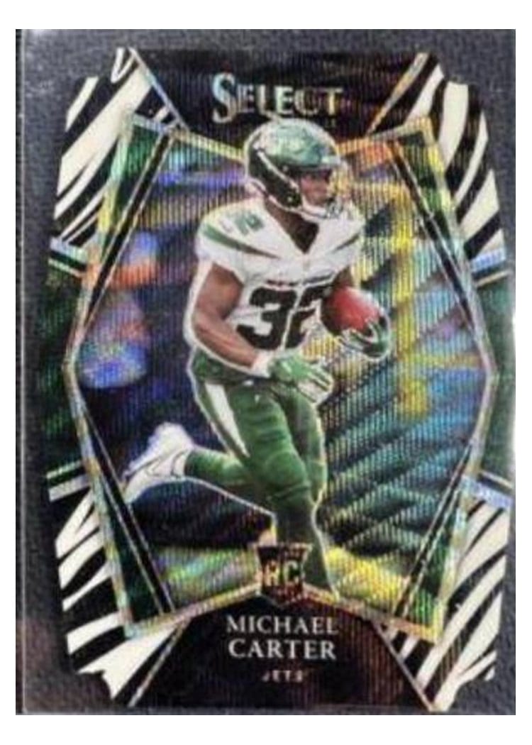 2021 Panini Select Base Set Michael Carter #171 card