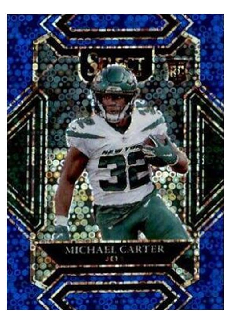 2021 Panini Select Base Set Michael Carter #271 card