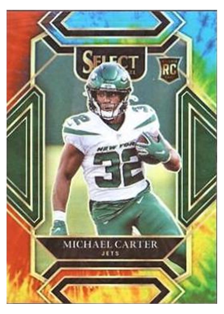 2021 Panini Select Base Set Michael Carter #271 card