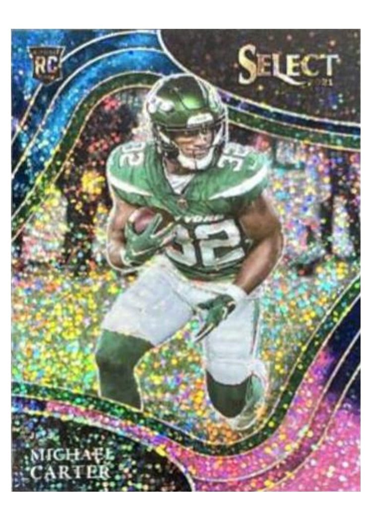 2021 Panini Select Base Set Michael Carter #371 card