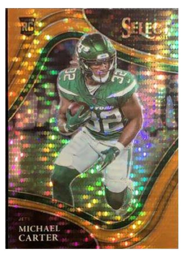 2021 Panini Select Base Set Michael Carter #371 card