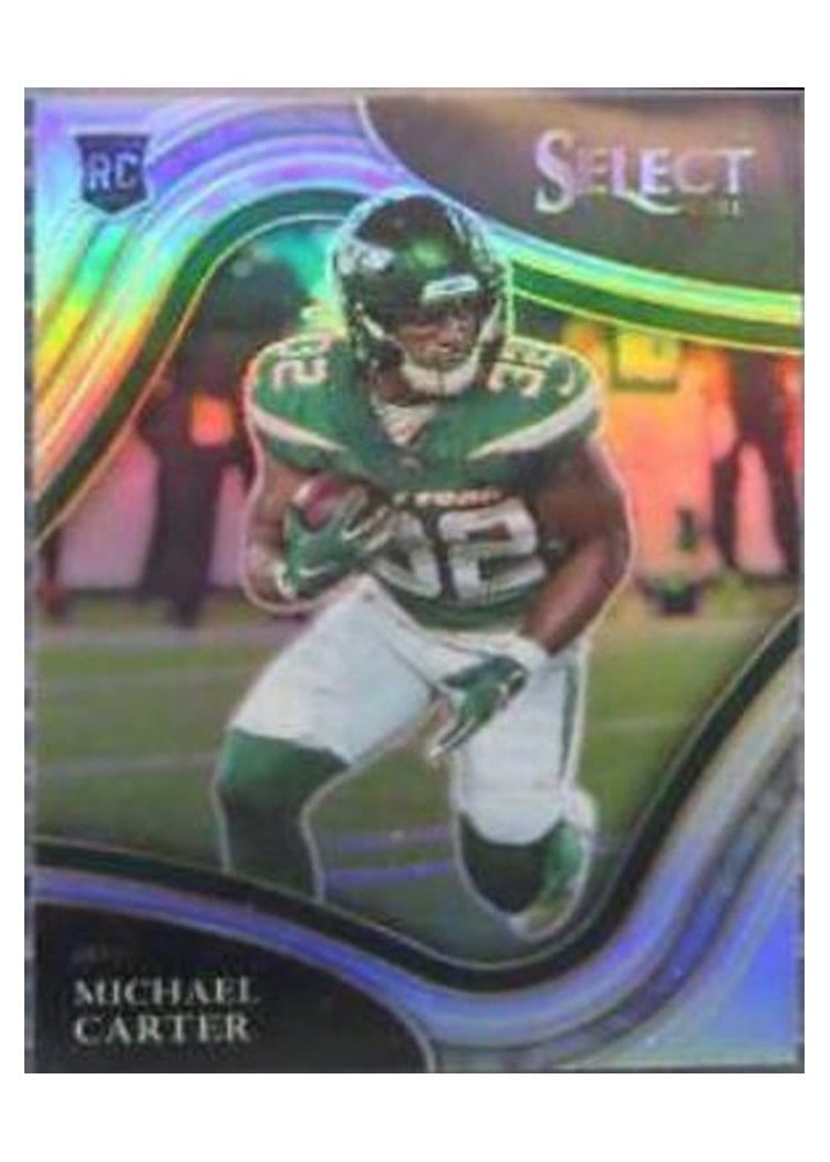 2021 Panini Select Base Set Michael Carter #371 card