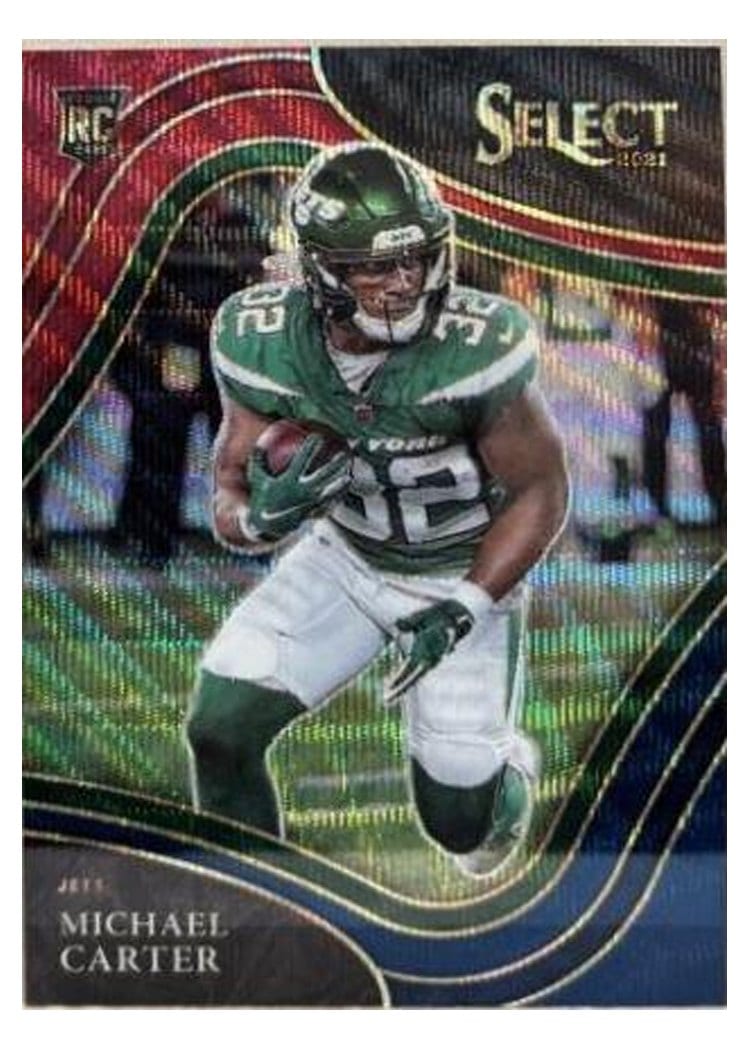 2021 Panini Select Base Set Michael Carter #371 card