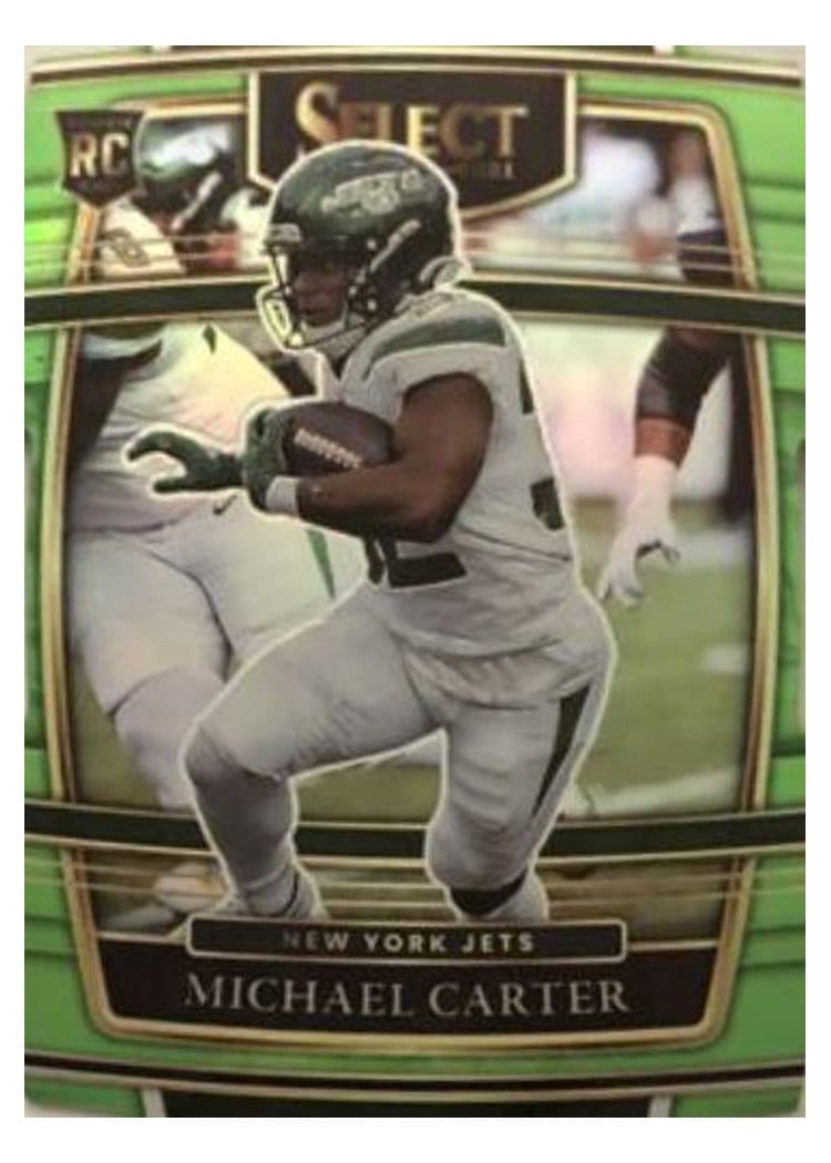 2021 Panini Select Base Set Michael Carter #71 card