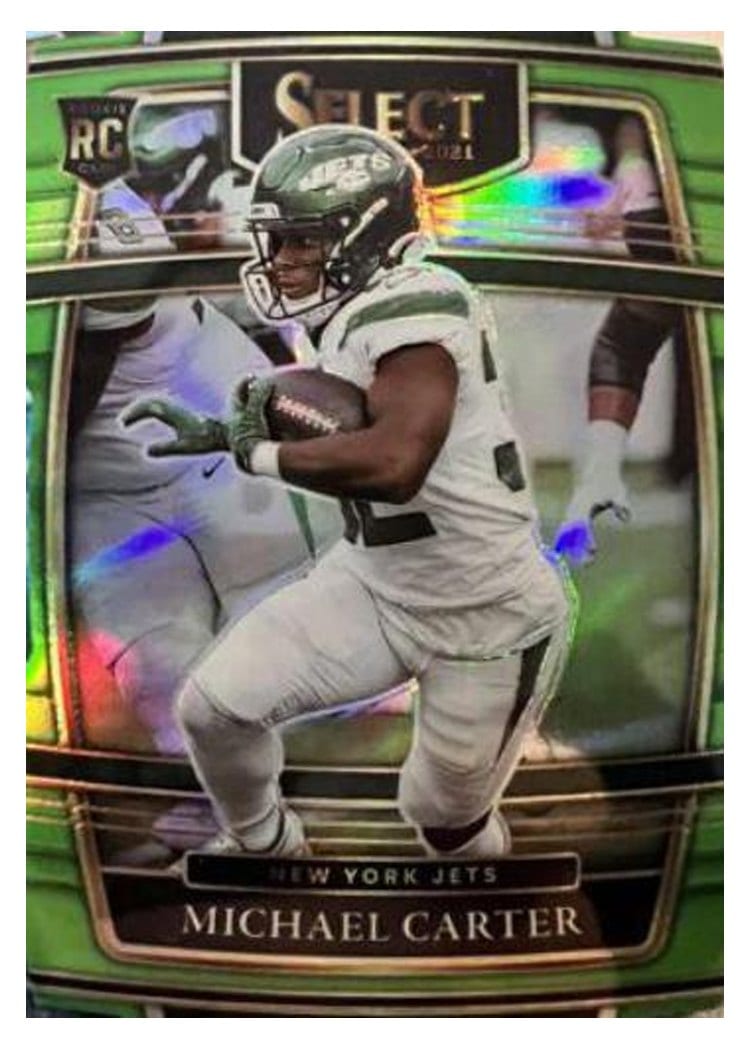 2021 Panini Select Base Set Michael Carter #71 card