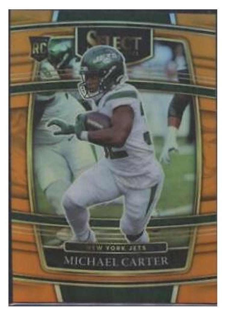 2021 Panini Select Base Set Michael Carter #71 card