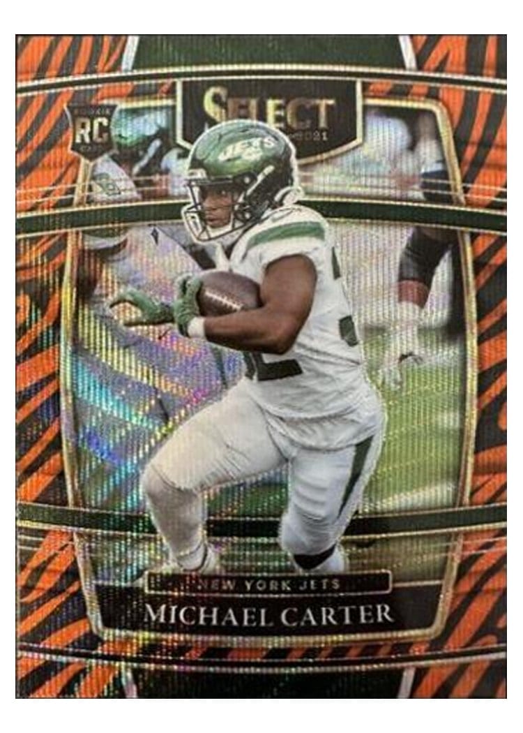 2021 Panini Select Base Set Michael Carter #71 card