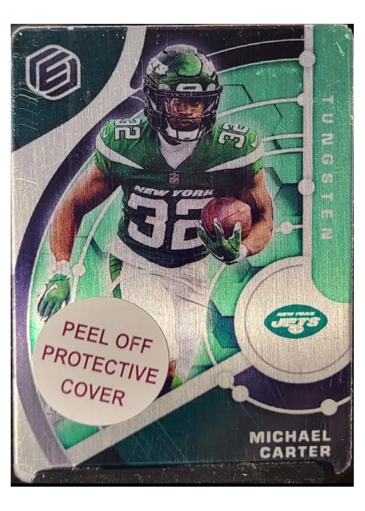 2022 Panini Elements Base Set Michael Carter #10 card