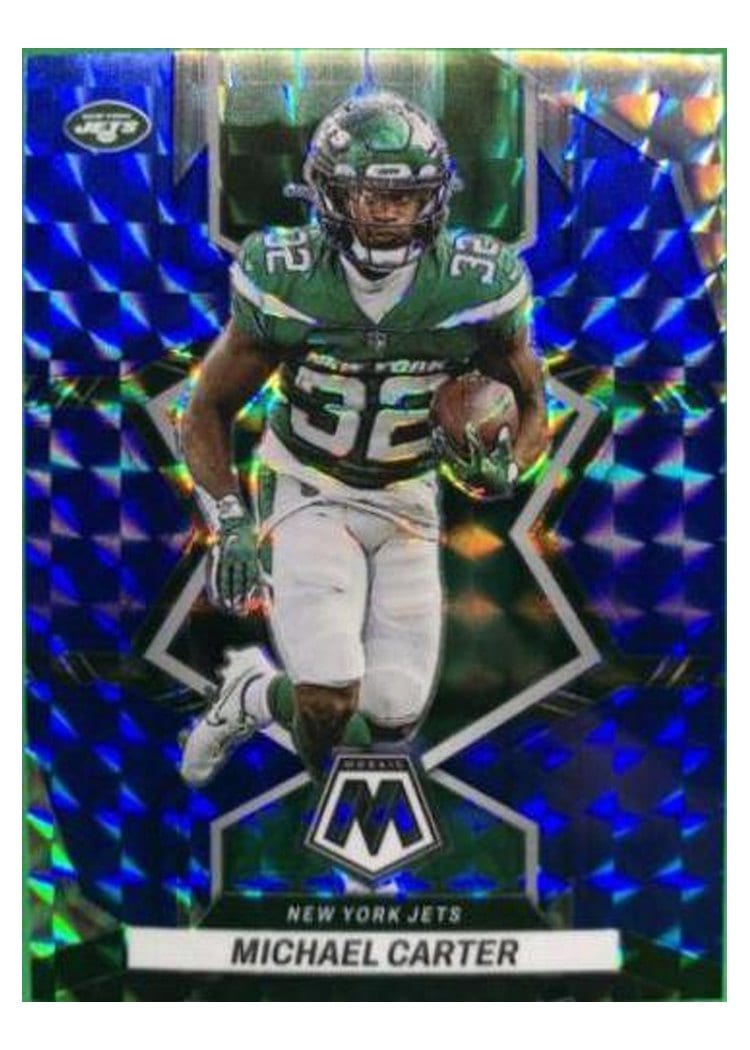 2022 Panini Mosaic Base Set Michael Carter #152 card