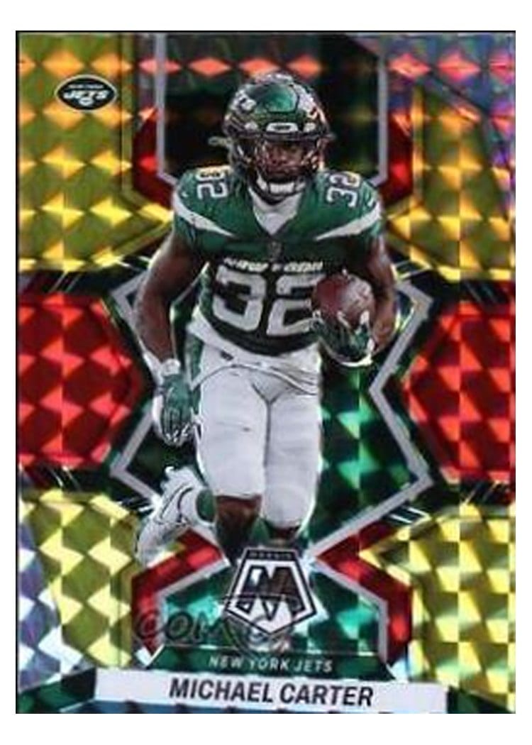 2022 Panini Mosaic Base Set Michael Carter #152 card