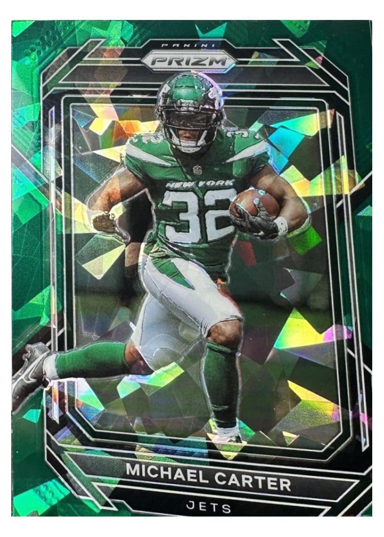 2022 Panini Prizm Base Set Michael Carter #226 card
