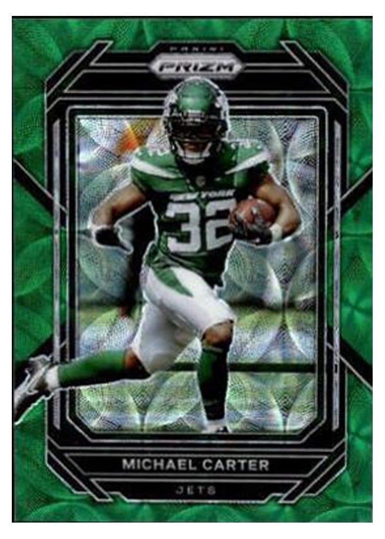 2022 Panini Prizm Base Set Michael Carter #226 card