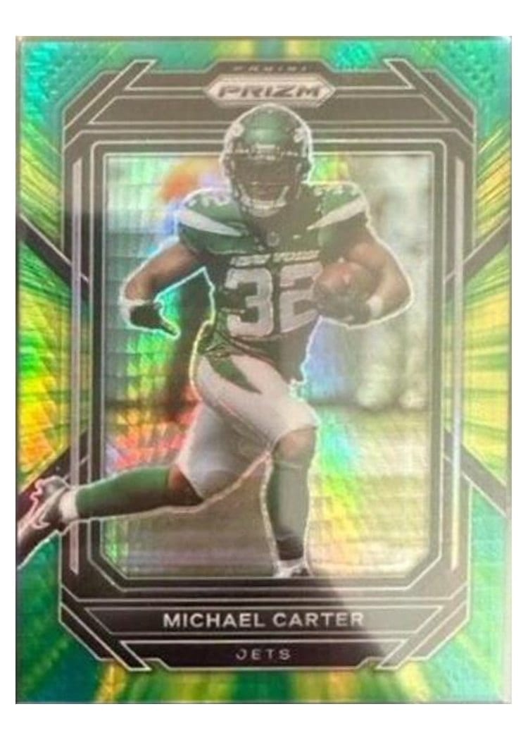 2022 Panini Prizm Base Set Michael Carter #226 card