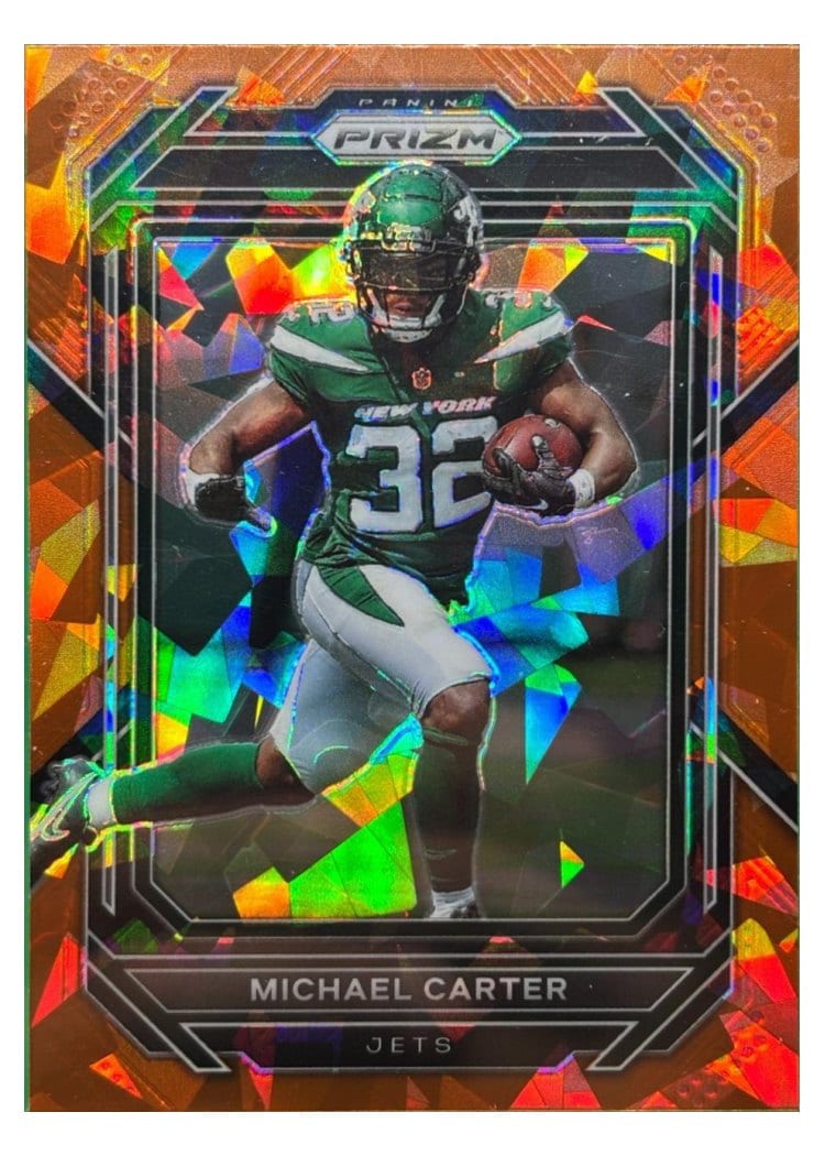 2022 Panini Prizm Base Set Michael Carter #226 card