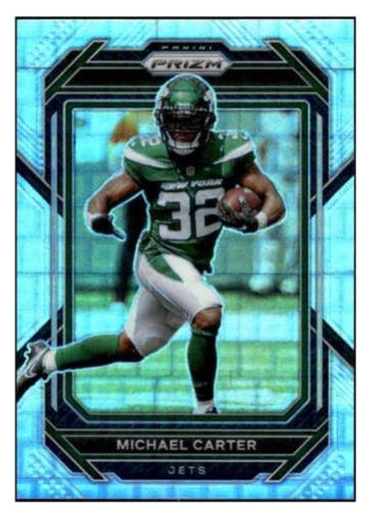 2022 Panini Prizm Base Set Michael Carter #226 card