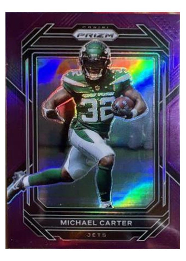 2022 Panini Prizm Base Set Michael Carter #226 card
