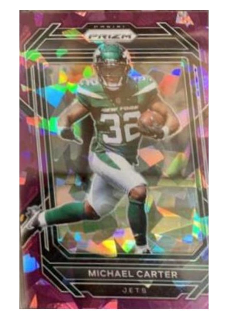 2022 Panini Prizm Base Set Michael Carter #226 card
