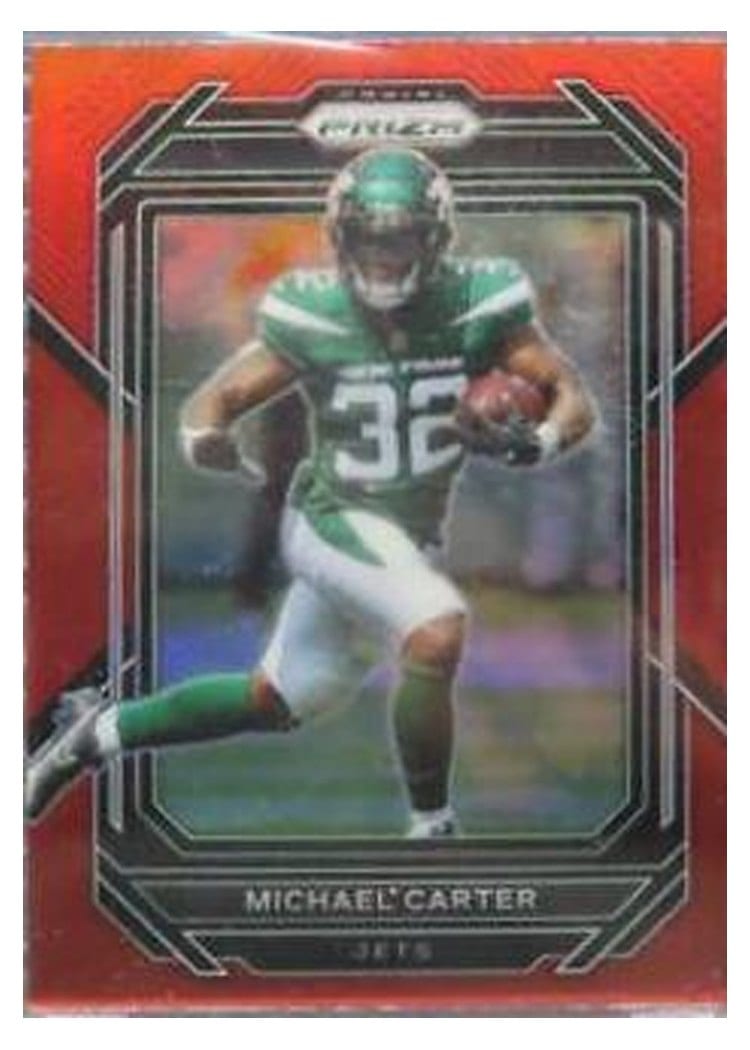 2022 Panini Prizm Base Set Michael Carter #226 card