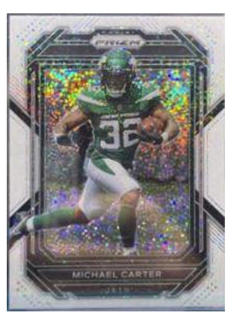 2022 Panini Prizm Base Set Michael Carter #226 card