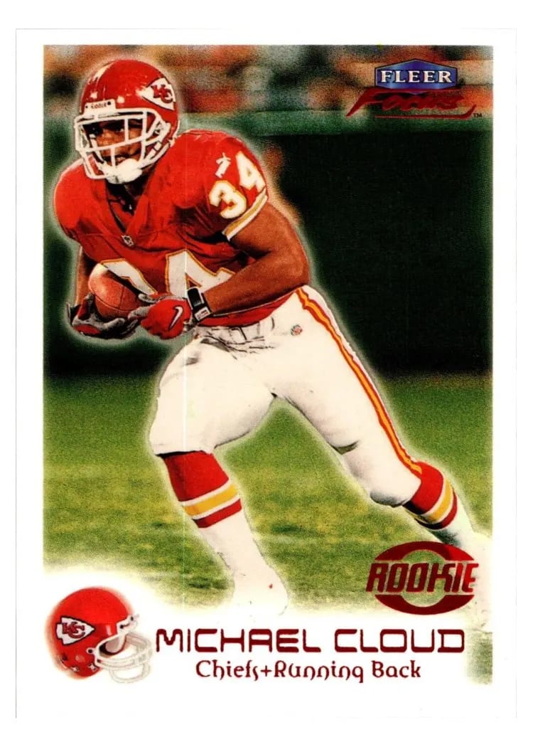 1999 Fleer Focus Michael Cloud #140R card