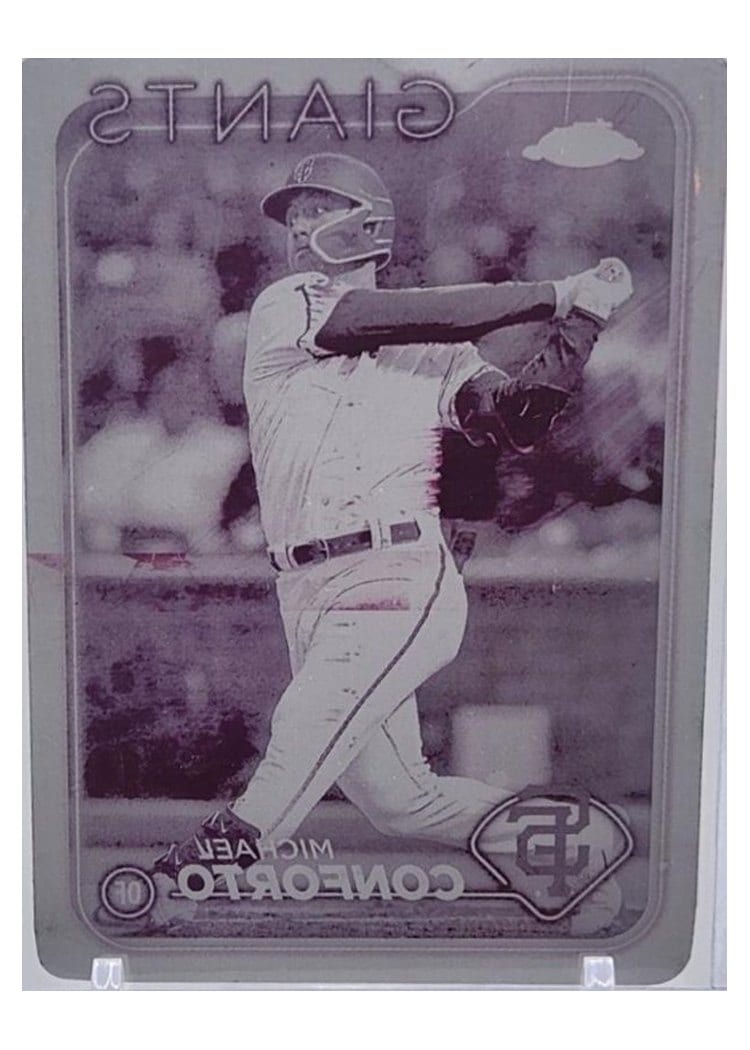 2024 Topps Chrome Base Set Michael Conforto #256 card