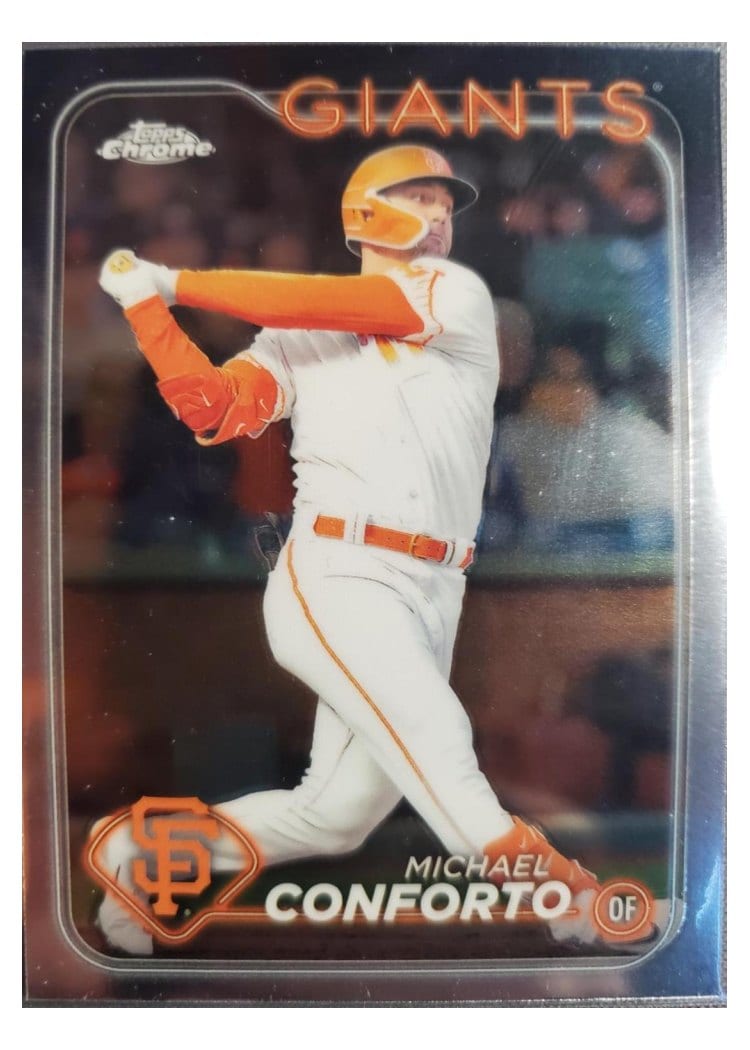 2024 Topps Chrome Base Set Michael Conforto #256 card