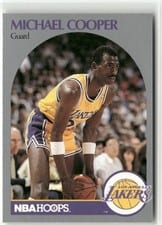 1990-91 Hoops Base Set Michael Cooper #153 card