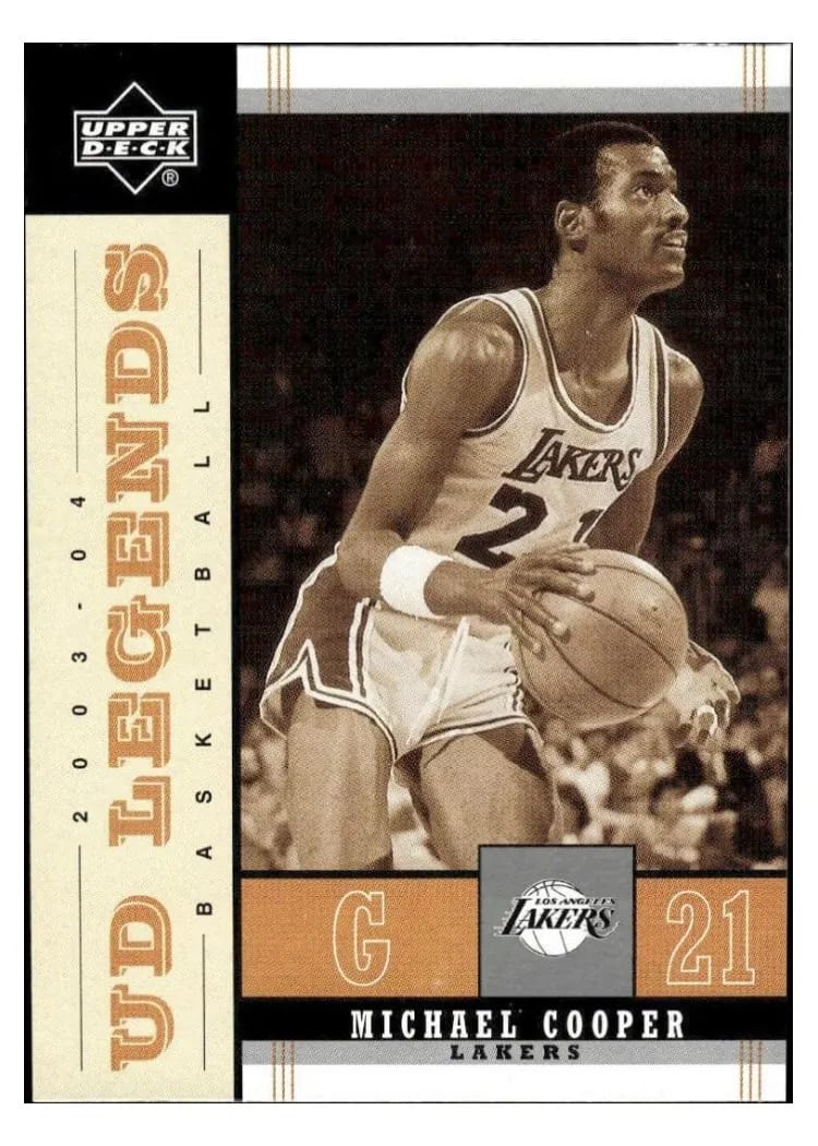 2003 Upper Deck Legends Throwback Michael Cooper #47 card