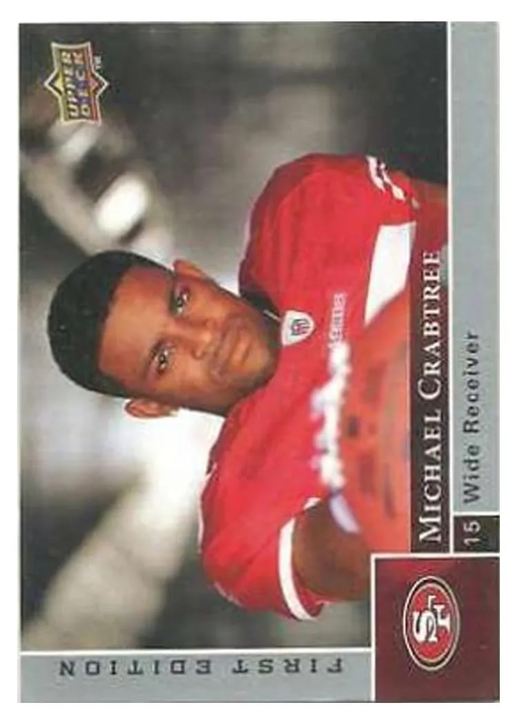 2009 Upper Deck First Edition Michael Crabtree #181 card